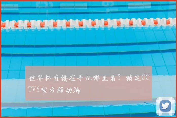 世界杯直播在手机哪里看？锁定CCTV5官方移动端